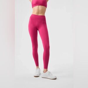 Alo Yoga Airlift High Rise Leggings Pink S 7/8 Sculpt Athleisure